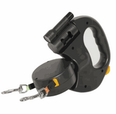 FurRoad Auto Double Dog Leash