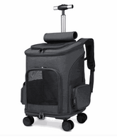 FurRoad Portable Folding Pet Trolley Backpack