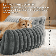 FurRoad Bedsure Cute Cat Sofa