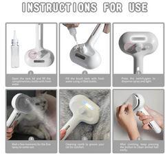 Pet Hair Spray Brush - FurRoad