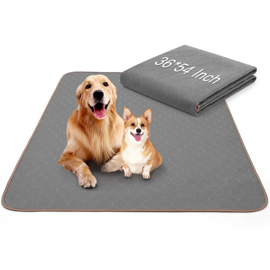 Phroun Washable Pee Pads for Dogs  1 Pack Superior Reusable Puppy Pads Pet Training Pads –100% Waterproof Dog Pee Pad for Dogs Cats Bunny & Senior Dog Mats for Floor Protector