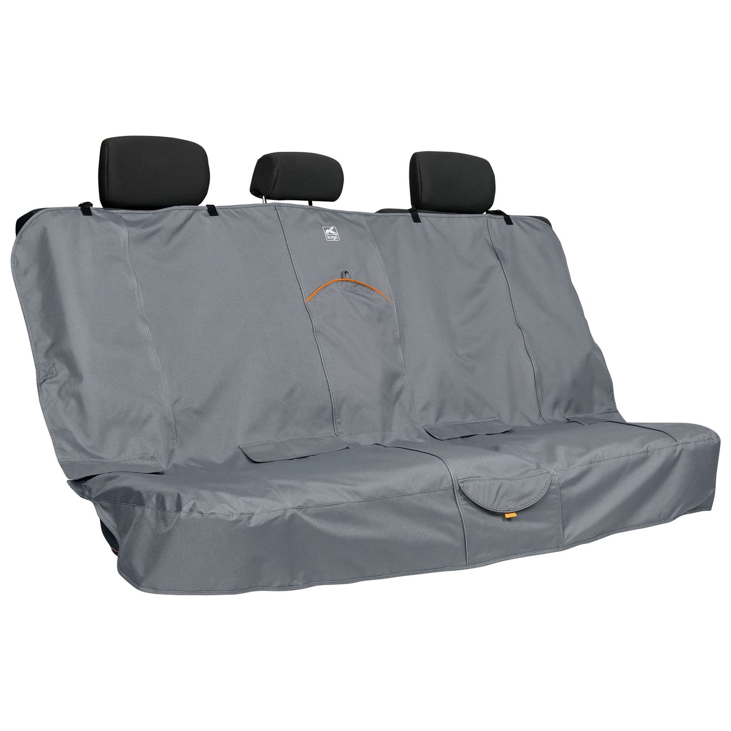 Kurgo Dog Seat Cover Car Bench Seat Covers for Pets Dog Backseat Cover Protector Water Resistant for Dogs Contains Seat Anchors