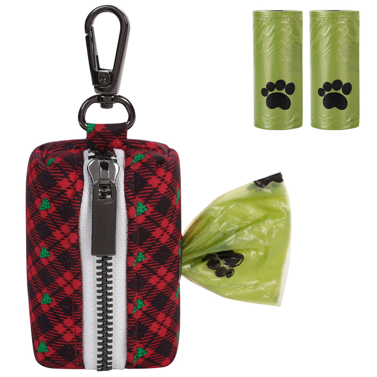 Dog Poop Bag Holder with Dog Poop Bag