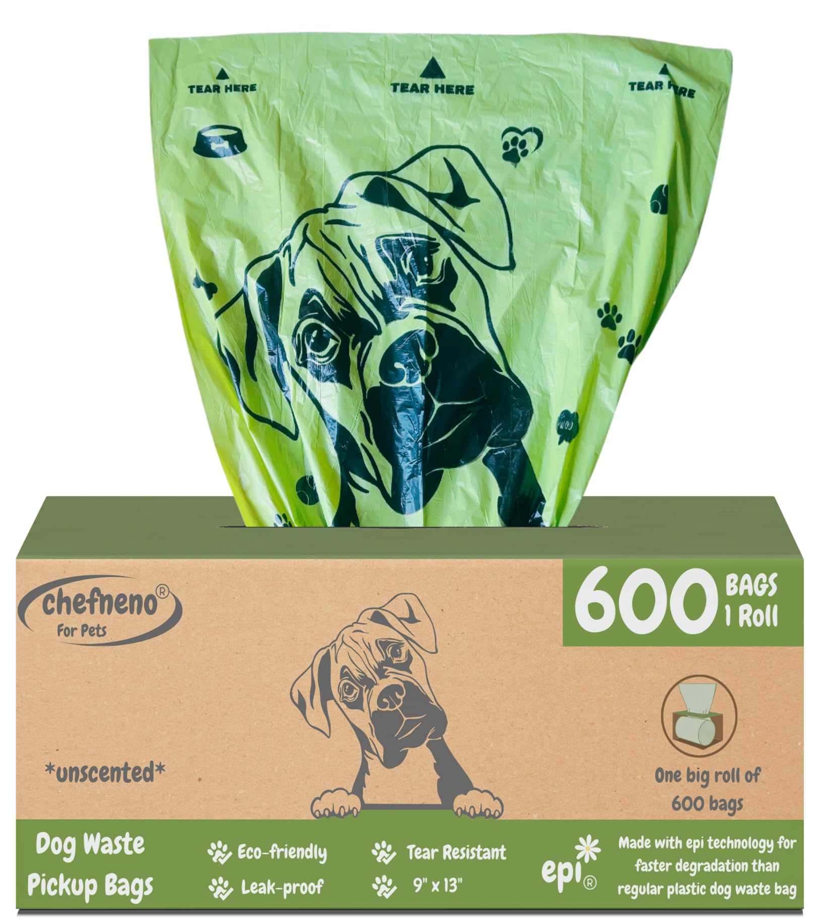 FurRoad Eco-Friendly Biodegradable Dog Poop Bags