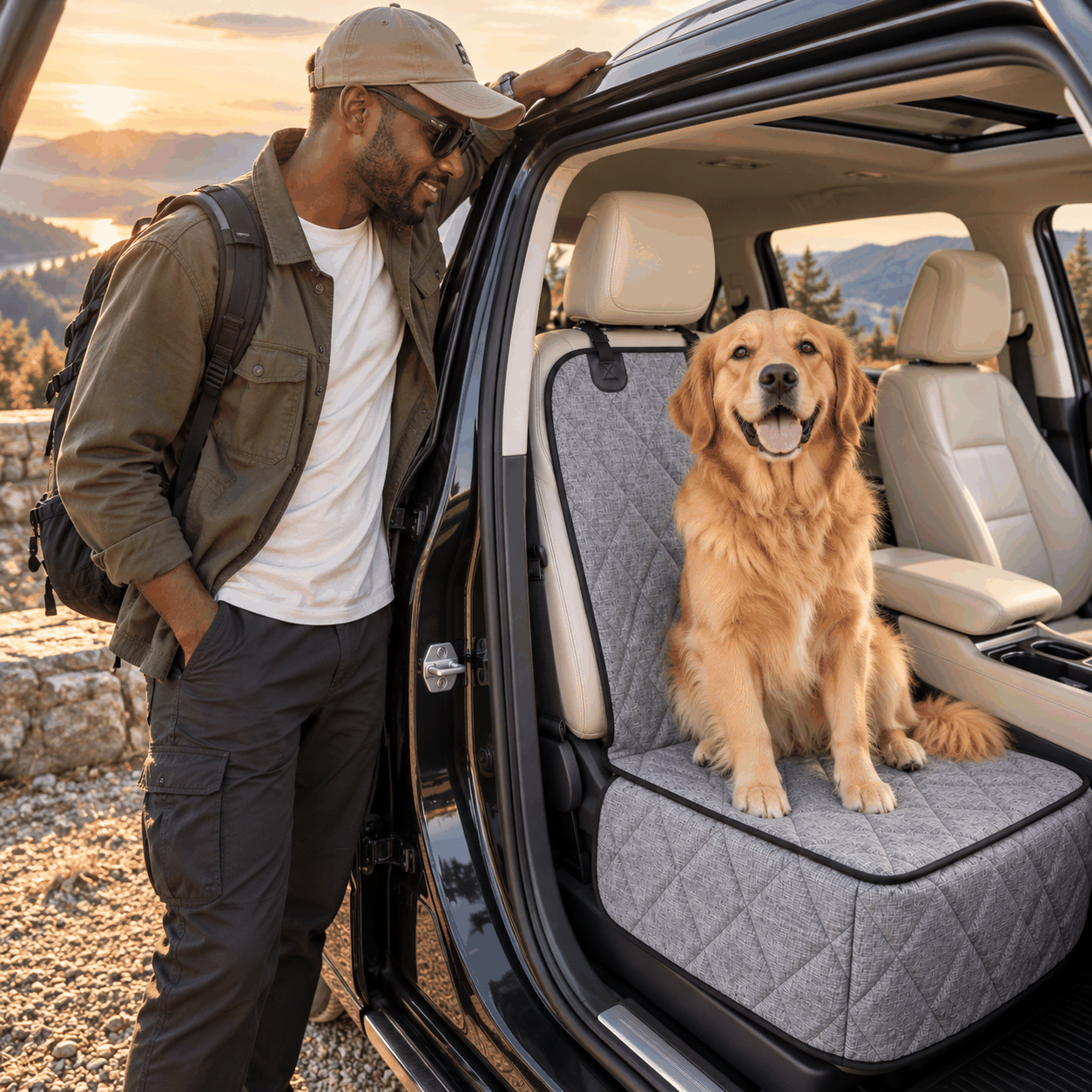 FurRoad Dog Car Seat Cover