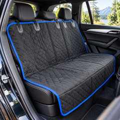 Dog Car Seat Cover with Seat Belt and Nonslip Design Heavy Duty Waterproof