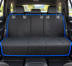 Dog Car Seat Cover with Seat Belt and Nonslip Design Heavy Duty Waterproof