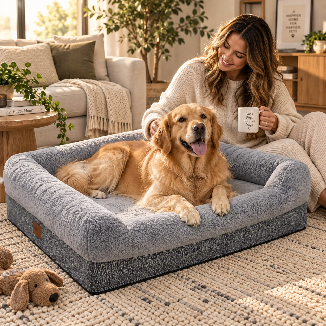 Orthopedic Dog Beds for Extra Large Dogs