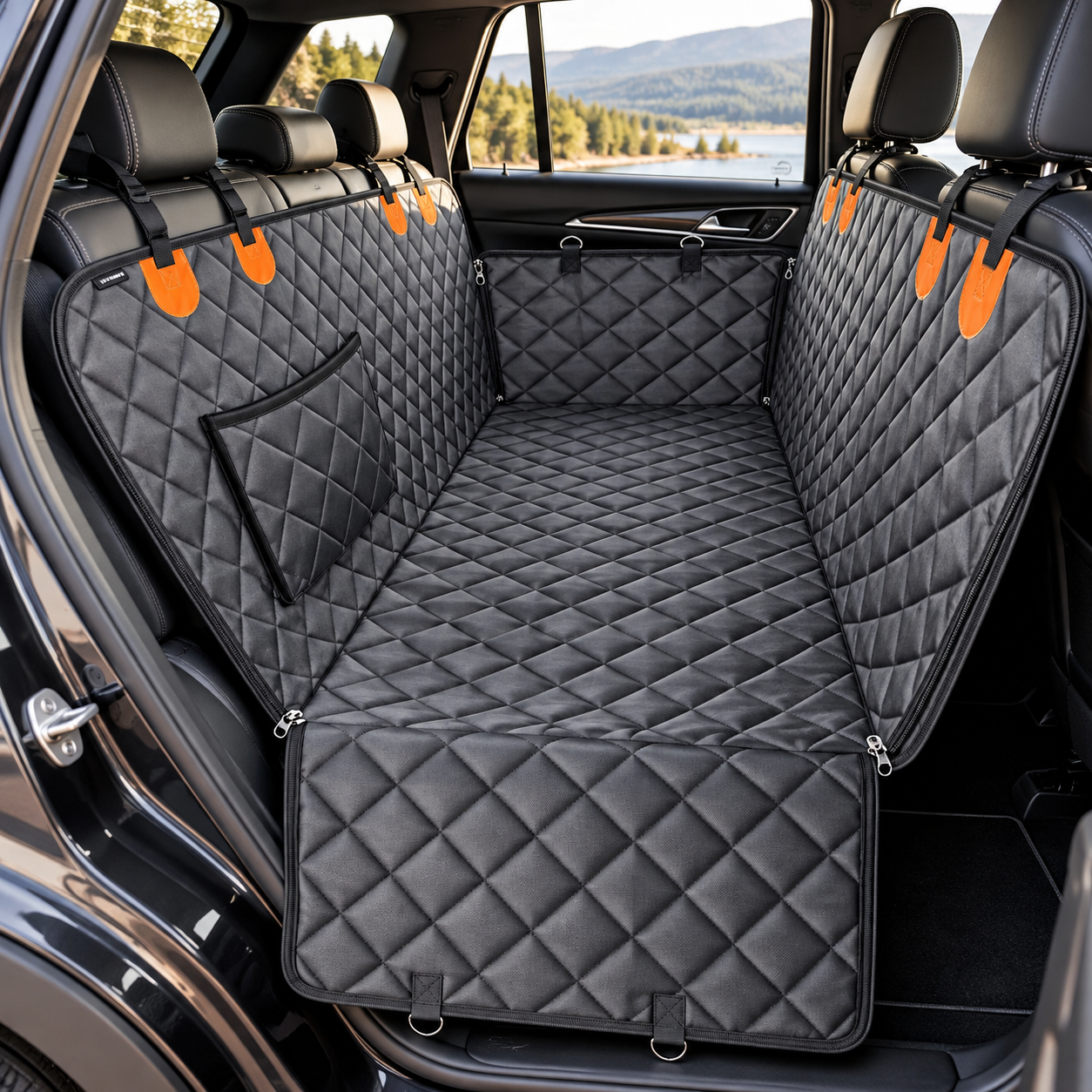 FurRoad Waterproof Dog Car Seat Cover