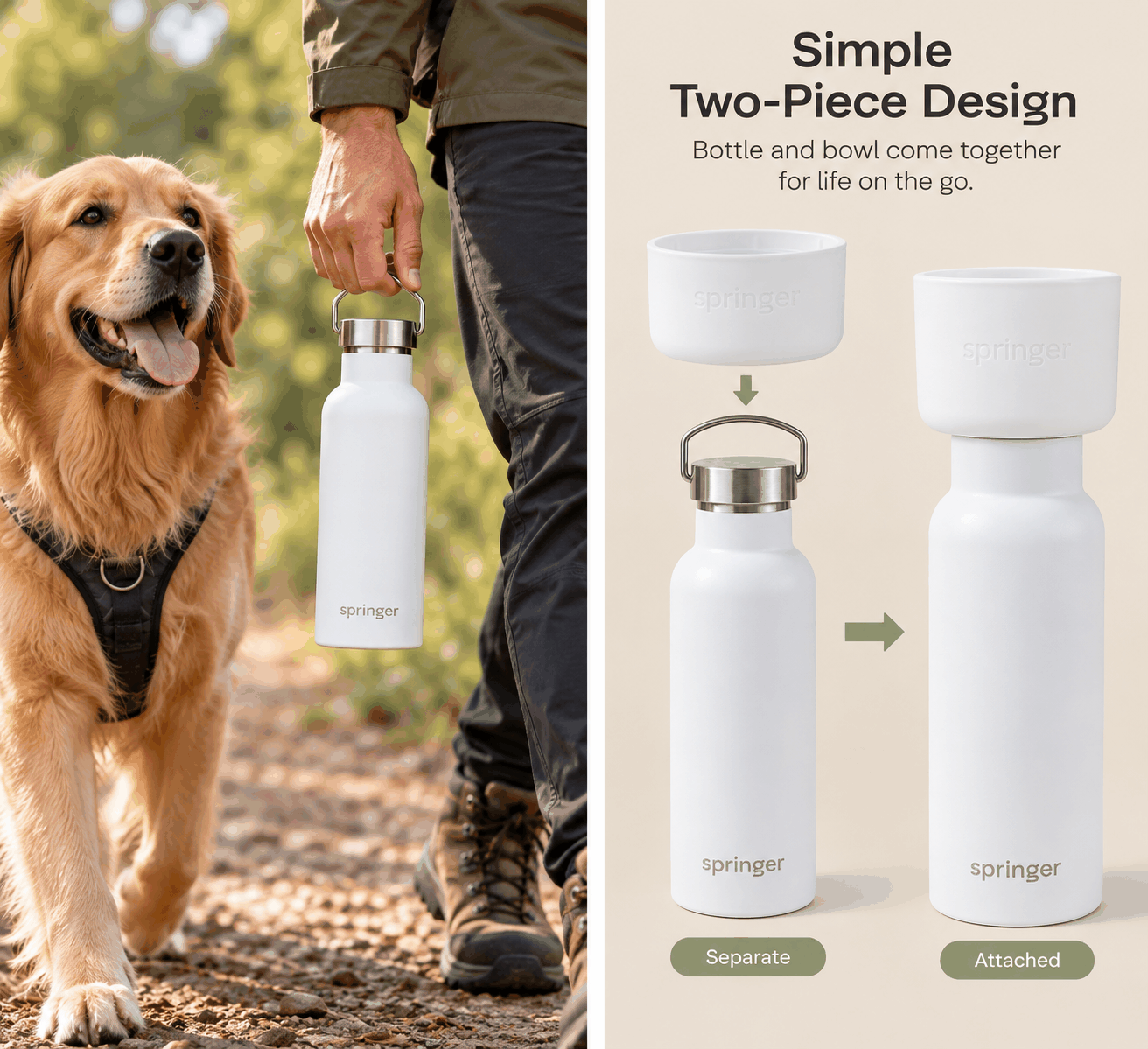 FurRoad Portable Dog Water Bottle