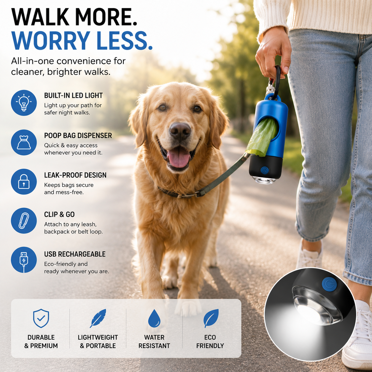 FurRoad Dog Poop Bag Dispenser