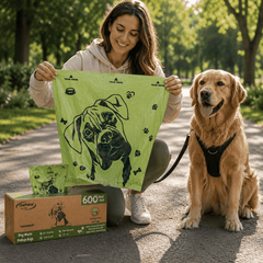 FurRoad Eco-Friendly Biodegradable Dog Poop Bags