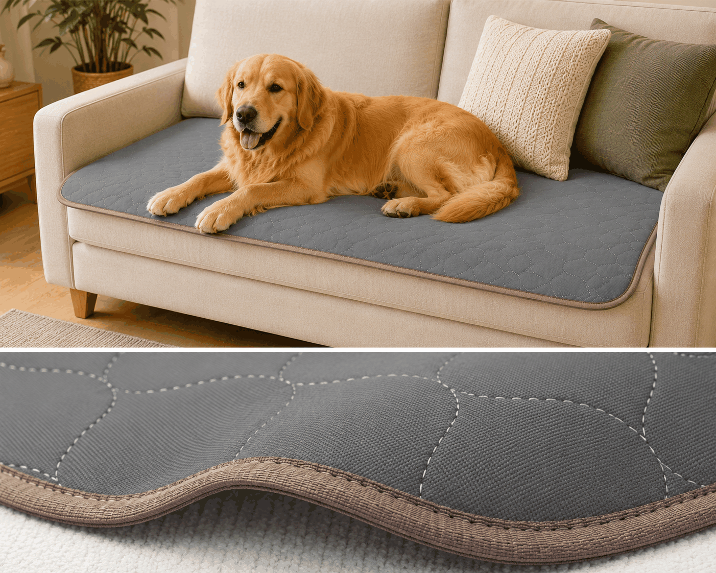 FurRoad Premium Dog Floor Mats