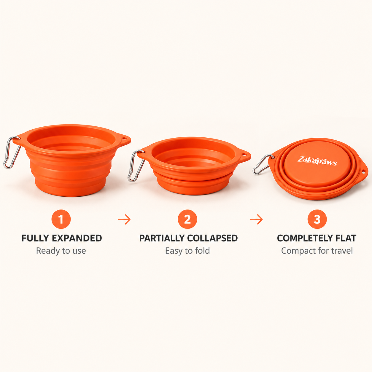 FurRoad portable dog travel bowl