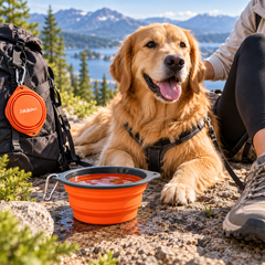 FurRoad portable dog travel bowl
