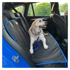 Dog Car Seat Cover with Seat Belt and Nonslip Design Heavy Duty Waterproof