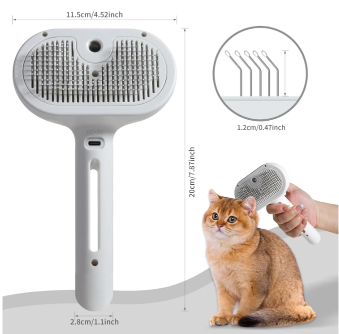 Pet Hair Spray Brush - FurRoad