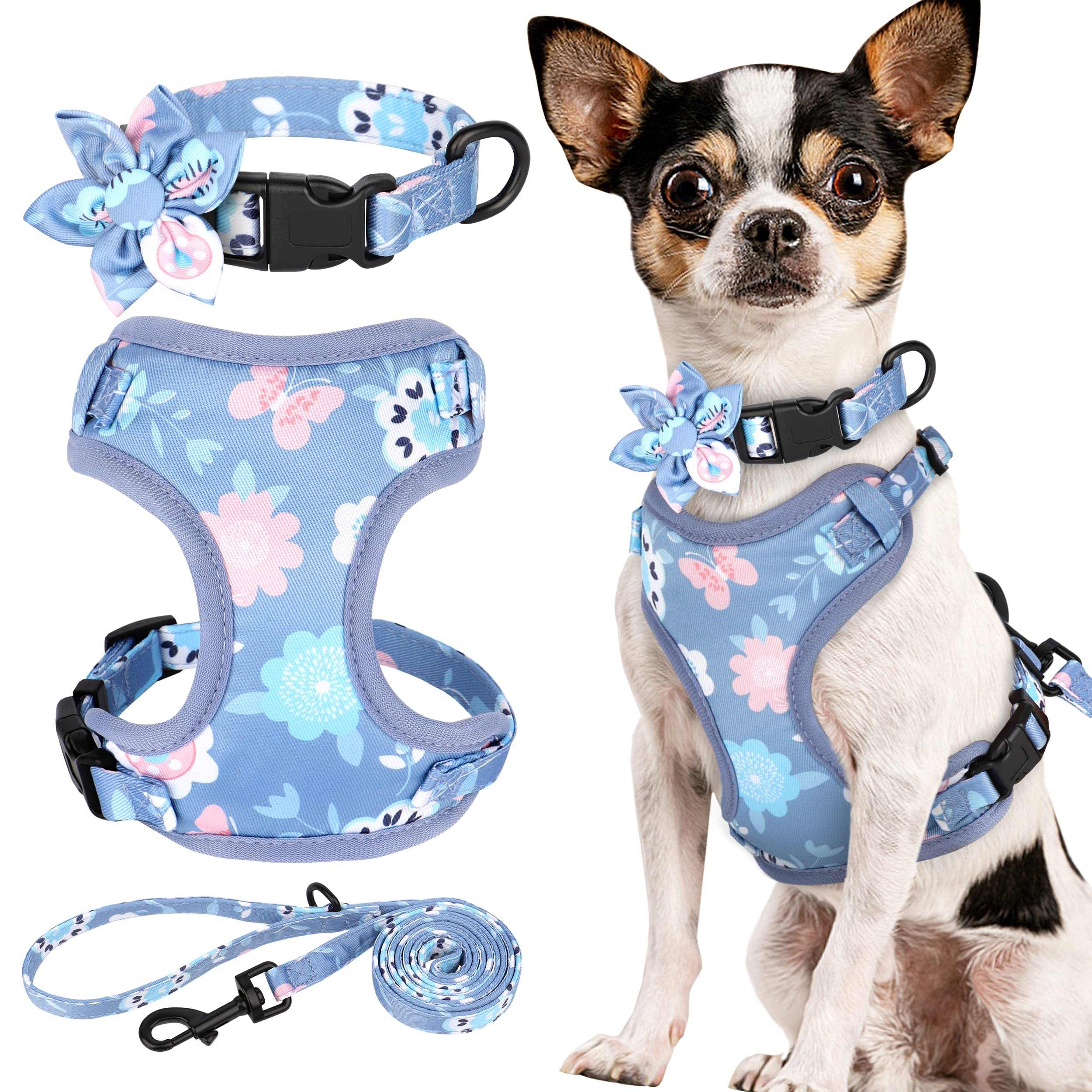FurRoad Dog Harness and Leash Set