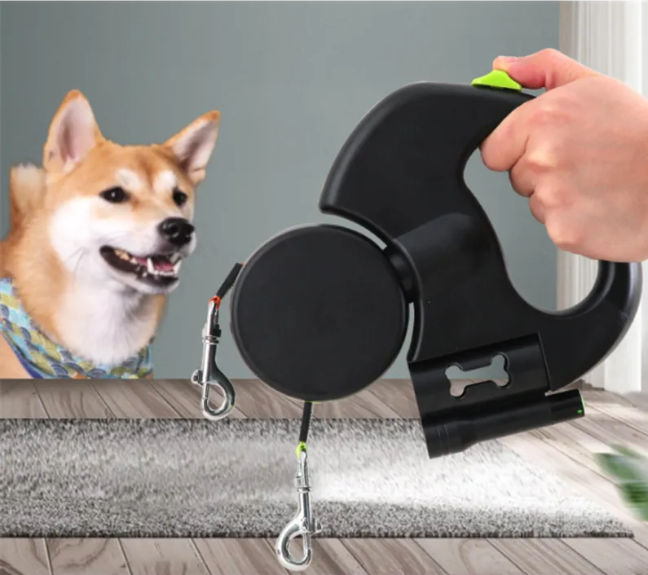 Auto Double Dog Leash - FurRoad